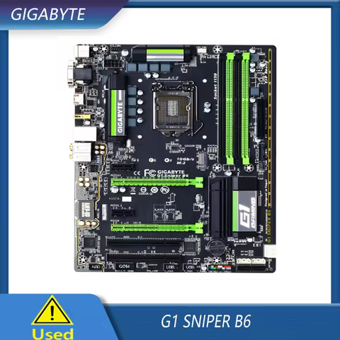 Gigabyte G1.SNIPER B6 32GB LGA 1150 DDR3 ATX Motherboard