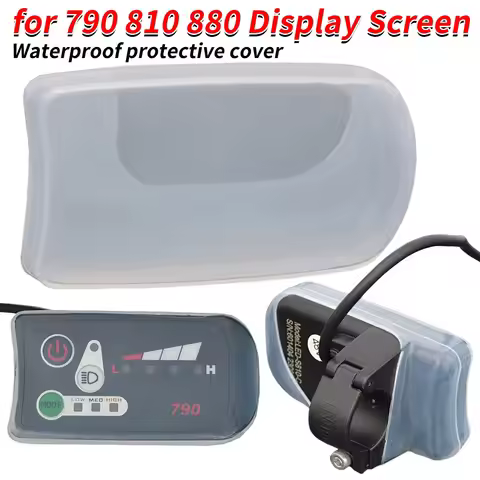 Silicone Electric Bike Monitor Protective Cover Waterproof Dustproof Ebike Display Cover for 790 810