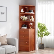 GOR FV Multifunctional ALG Triangle Living PHO Room Bathroom Fan-Shaped Corner Cabinet Storage Books