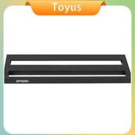 toyus-SG ammoon DB-2 Guitar Pedal Board Aluminum Alloy Pedalboard Set with Carrying Bag Tapes Strap