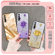 Realme 7 / 7 Pro case printed with beautiful flowers and cute horses embossed