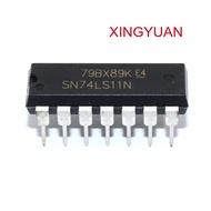 10pcs/lot SN74LS11N DIP-14 74LS11N 74LS11 In Stock