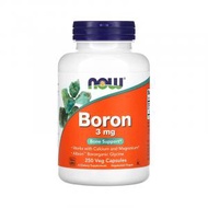 NOW Foods - Now Foods Boron 硼 3毫克 , 250粒膠囊 （參考日期：05/2028）