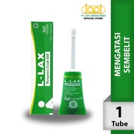 Moshco L-Lax - 1 Tube @ 5mL/L-Lax Gel Overcomes Constipation, Hard To Defecate