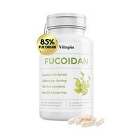 Pure Fucoidan 85% Brown Seaweed Extract Capsules for Immune, Strong Cellular Health, Digestive Suppo