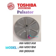 ORIGINAL Pulsator For AW-M801AM, AW-M901BM, AW-J800AM Toshiba Washer | Impeller | Piring Mesin Basuh