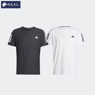 เสื้อกีฬาผู้ชาย สำหรับใส่วิ่ง Adidas รุ่น Own the Run [IN1500 IK7436] IK7436-สีขาว L [96-100cm]