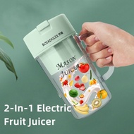 3000mAh Portable Electric Fruit Juicer With Straw Washable Three-dimensional Knife Small Juice Shake Mixer Juice Cup