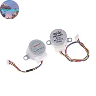 Alittlesearch 4-Phase 5-Wire DC 5V 12V Gear Stepper Motor With 15CM Cable 24BYJ48 Reduction For Sing