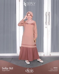 [PROMO] Gamis Sarimbit Seply EKSIS 259 SUGAR RUSH / Sarimbit Lebaran Terbaru 2024 / Meyra 254 / Kase