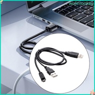 WU USB2 0 to Mini B Splitter Cord for HDDs Date Cable 50cm 19 69in Length