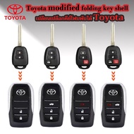 Toyota modified folding key shell for Toyota yaris vios Commuter vios2019 ativ key shell