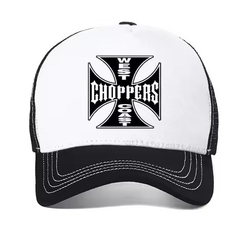West Coast Choppers men hat unisex Adjustable hat Cool mesh trucker hats west coast chopper Badge ba