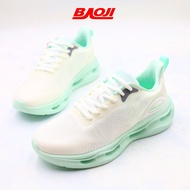 Baoji Training บาโอจิ รองเท้าผ้าใบเทรนนิ่งผู้หญิง เบานุ่ม ใส่สบาย รุ่น BJW1145(สีดำ  สีขาวเขียว/ไซส์