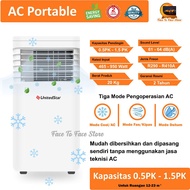 PENAWARAN TERBATAS! AC Portable Ruangan 1/2PK 3/4PK 1PK 1.5PK 2PK.Low Watt.UnitedStar.Terbaru.Garans