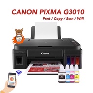 (พี่หมี มีปริ้นส์)Canon Pixma G3010 Wifi พร้อมหมึกแท้ ประกันศูนย์ (เลือกรายอะเอียดก่อนสั่งซื้อ)
