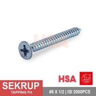 Tapping SCREW / TAPPING SCREW FH LION 8 X 1/2 | Contents 2000/KTK