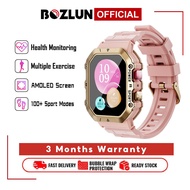 BOZLUN Smart watch | 100+ Sport Modes Watch Waterproof 1 ATM | AMOLED HD Screen Heart Rate Monitoring