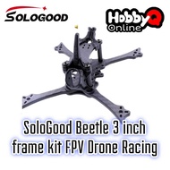 SoloGood Beetle 3inch Frame Kit RC Racing Drone Foxeer Predator Caddx ELRS 5.8G VTX 1306 1404 1506 1