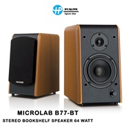 Microlab B77-BT Stereo bookshelf Speaker 64 Watt ลำโพงบลูทูธประกัน 1ปี