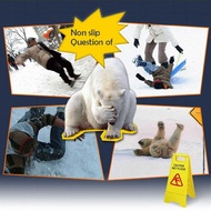 5 Teeth Ice Snow Gripper Spike Cleats Crampons Non-Slip Climbing Shoes Covers