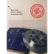 [AND AUTOPARTS] Disc Rotor Brake Disc/ Front Disc Brake/ 43512-BZ330 Rush New 2018