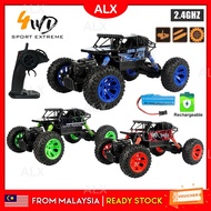 ALX Kereta Mainan Kawalan Jauh RC Remote Control Car 4 Wheel Drive Sport Climbing Car Vehicle Rechargeable Toys