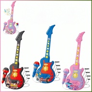 Boys toy microphone lights music microphone guitar girls play songs microphone