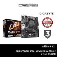 GIGABYTE A520M K V2 AM4 M-ATX MOTHERBOARD (3YRS WARRANTY)