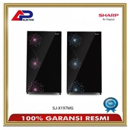 Kulkas sharp 184L lemari es 1pintu 2Rak | SJ-X197MG