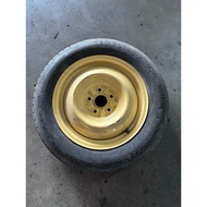 🇯🇵🇯🇵 Toyota Estima ACR50 GSR50 16 INCH 5 Holes PCD114.3 Spare Tyre With Tyre ( T145/90 D16 )