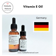 Vitamin E Oil / Vitamin E acetate oil 1000IU (Germany) -100% Pure / Skin Care / Premium Grade