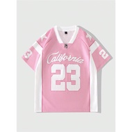 2025 Áo bóng bầu dục phổ quát Nfl cho nam và nữ Bóng đá Mỹ Đường phố Cộng với kích thước Hip Hop nửa