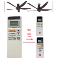 Control KDK Panasonic W56WV F-M15EX K15YX F-60XDN F-60TDN ceiling fan remote control