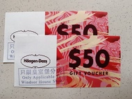 Haagen-Dazs $50 禮券