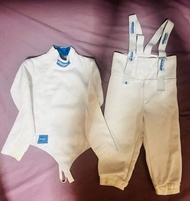 Uhlmann Olympia FIE800N 左手女童冰絲劍服  (送Uhlmann 超輕花劍電衣 + Champion 手套）