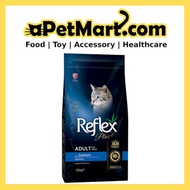REFLEX PLUS ADULT CAT SALMON DRY FOOD 15KG
