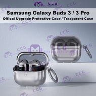 Samsung Galaxy Buds 3 Buds 3 Pro Case / TPU Transparent Casing / Samsung Buds3 Bud3 Pro Chraging Box