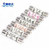 BS1362 British Plug Fuse 1A3A5A10A13A15A 6X25 Ceramic Tube 250V Fuse 1.8G