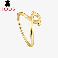 TOUS New 9 kt gold ring bear motif TOUS Infinity.Modern and versatile, classic design, perfect as ex