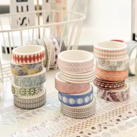 Hand Account Tape Set Decorative Material Hand Account Tape, Washi Tape Sticker