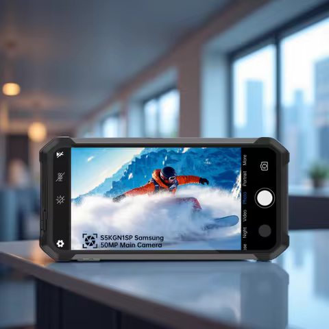 Unihertz by 8849 Tank 4 pro 5G AI Rugged Phone Built-in 720P Projector Dimensity 8300 512GB/1TB ROM 