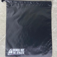 ATHLETE Waterproof Swimming Drawstring Bag Black