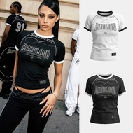Badblood  90s Vintage Club Crewneck Women Jersey T-Shirt