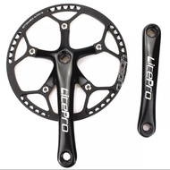 Litepro BB Crank Arm Set Box With Litepro Chainring