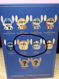 史迪仔 Stitch 迪士尼 金色 銀色 達摩 盲盒 URDU