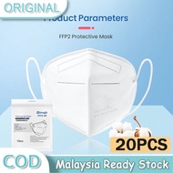 KN95 Face Mask 5-Layer 20pcs ffp2 Mask Medical Premium Korea Protective 3m kn95 Mask Washable N95 Re