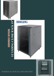 IR8020G INDORACK Rak Server Standing Close Rack- 20U depth 800mm