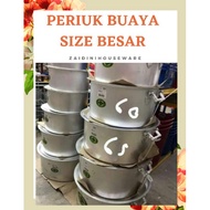 PERIUK CAP BUAYA HIJAU SIZE BESAR DUA TANGKAI