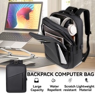 Outdoor Waterproof Men Laptop Scalable Bagpack Usb Charging 16 Inch Luggage Travel Bag